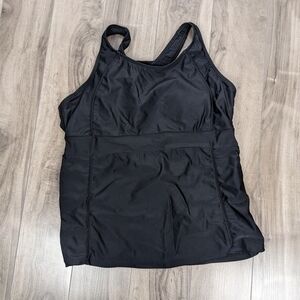 Adoreshe Medium Black Tankini Top